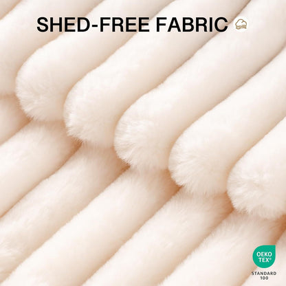 Cozy Sleep Donut Dog Bed For Small Dogs - Calming Round Fluffy Pet Bed With Non-Slip Bottom, Washable Puppy & Kitten Bed 25x25x7 Inch, Cream