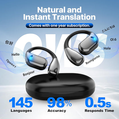 OmniBuds™ - AI translator Earbuds 144 languages